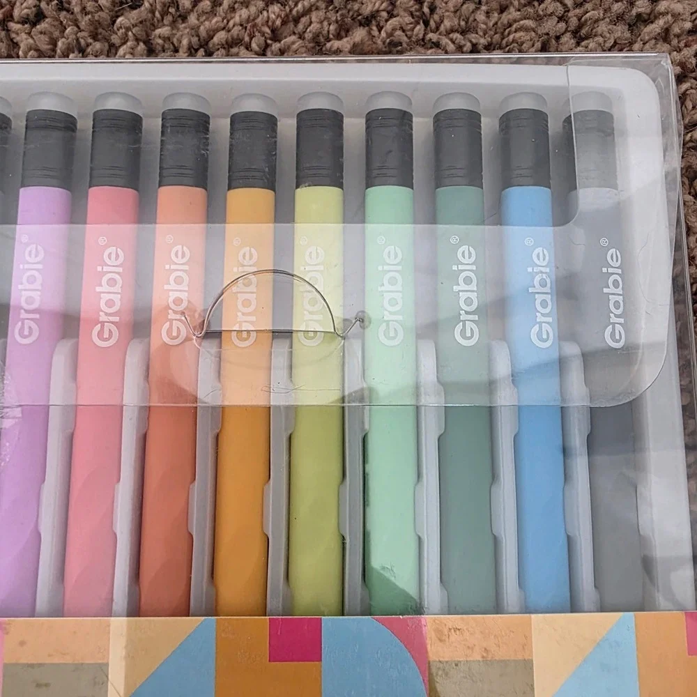 Grabie Premium Erasable Gel Pens Set of 36 Medium Point 0.6mm Multicolor NIB